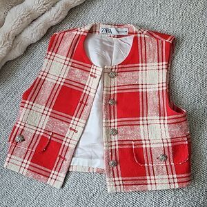 Zara lined vest
